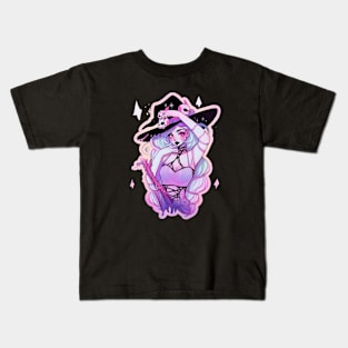 Pastel Goth Witch Kids T-Shirt